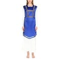 thumbnail image 5 of Aislor Liturgical Dancewear for Women Sleeveless Side Lace-up Church Worship Praise Dance Tunic Dress Royal Blue 3XL, 5 of 6