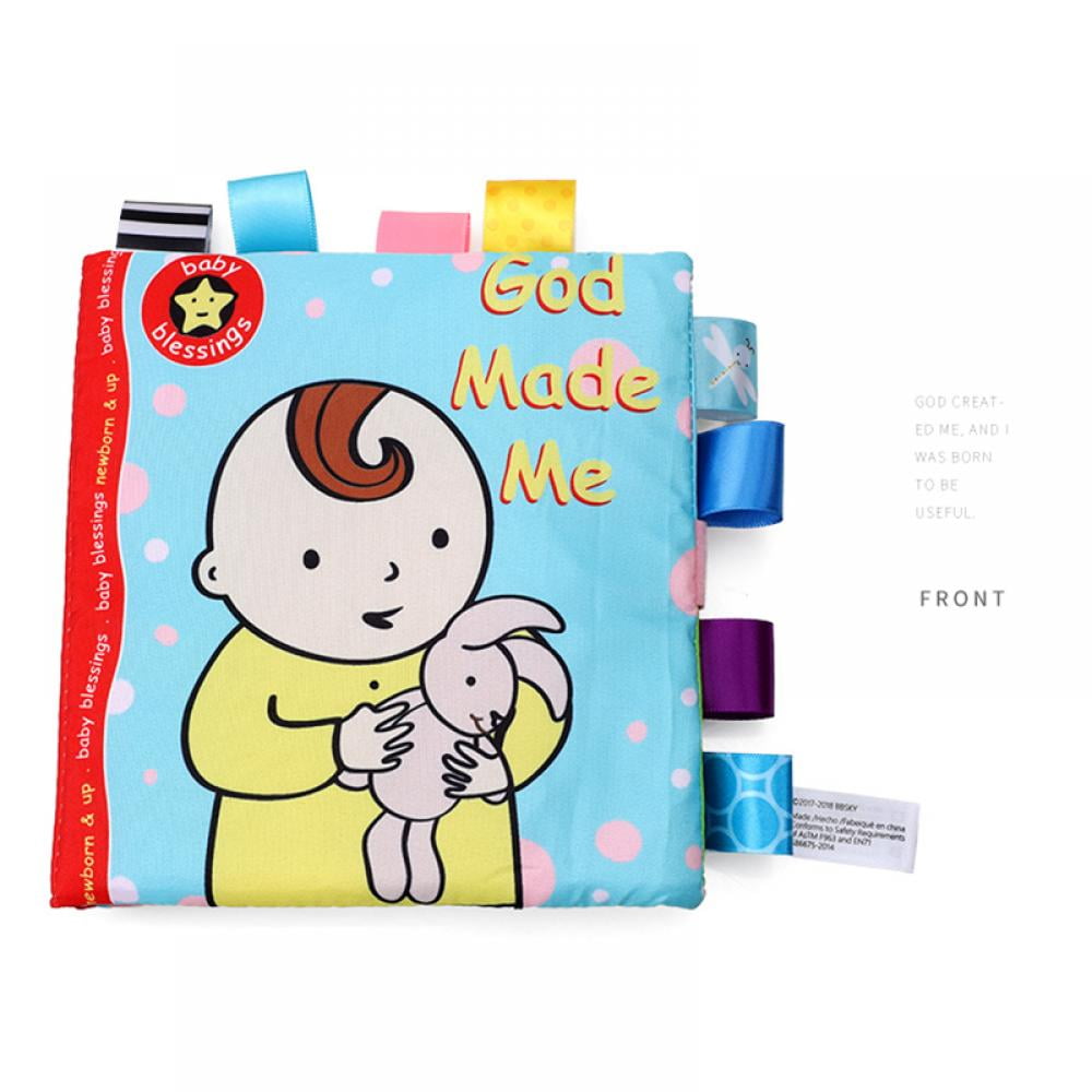 HANDMADE Busy Book Quiet Book Montessori Travel Toy Cloth Baby Book Pram Toy 
