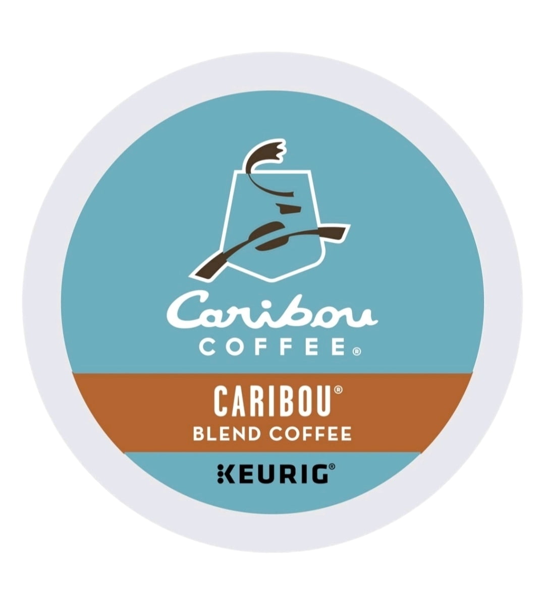 Caribou Coffee Caribou Blend Medium Roast Coffee K Cup Pods, 48 K Cups Total