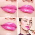 thumbnail image 4 of Lápiz labial Oulac Velocity 15 rosa metalizado 3D Shine, 4 of 8