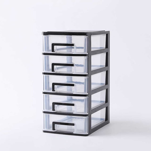 Storage Cabinet Multi-layer Drawer Type Plastic Organizer Shelf Storage Rack Storage Box for Office Home Bedroom