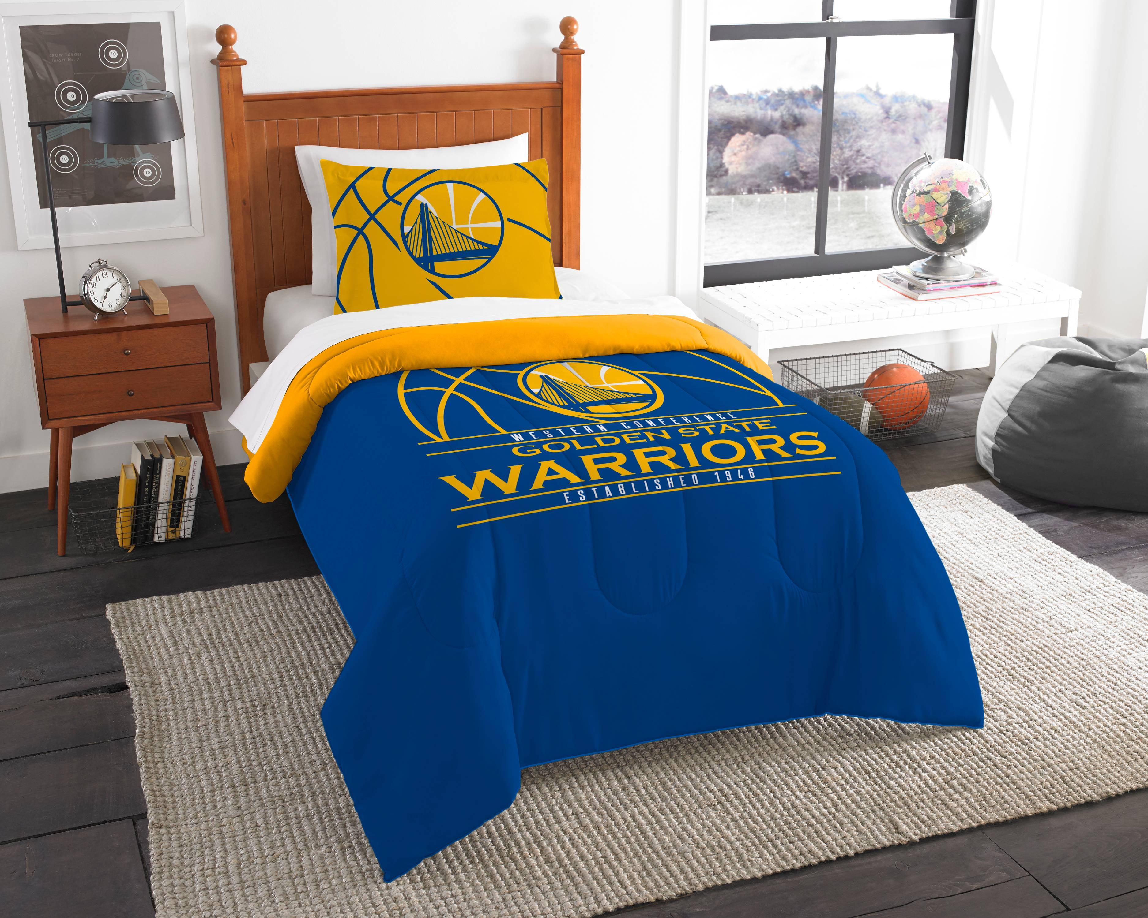 NBA Golden State Warriors Reverse Slam Comforter Set ...