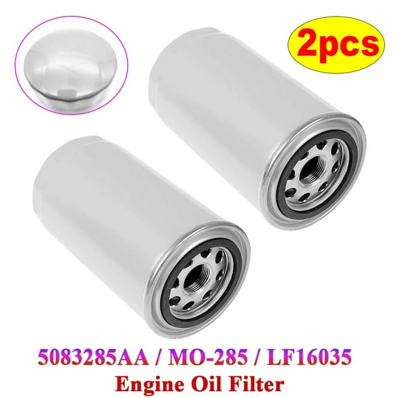 NEW For 1989-2020 DODGE RAM CUMMINS 5.9L 6.7L DIESEL ENGINE OIL FILTER 2PCS