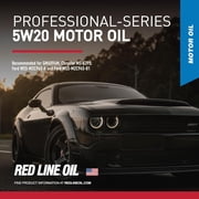 Red Line 12814 Professional Series 5W20 Motor Oil - 1 Quart (12 Pack)