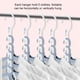 thumbnail image 4 of Perchas De Armario Multifuncionales Plegables, Organizador De Gancho Plegable Para Guardar Ropa, Ahorro De Sace, 4 of 7