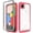 Pink, variant on Circlemalls Case for Google Pixel 5 Case, + Screen Protector 12 Feet Drop Test Shockproof Transparent Cover (Pink)