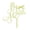 Design#10, variant on "It Was Written In The Star" Custom Rustic Wooden Cake Topper Personalzied Cake Topper Cake Decoration 5"-6" Inches Wide