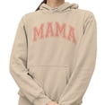 thumbnail image 2 of Pink Arched Mama Hoodie Sweatshirt Unisex X-Large Sand, 2 of 5
