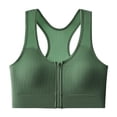 thumbnail image 2 of Rvasteizo Women Sports Bra Front Zipper Running Yoga Fitness Everyday Bra, 2 of 4