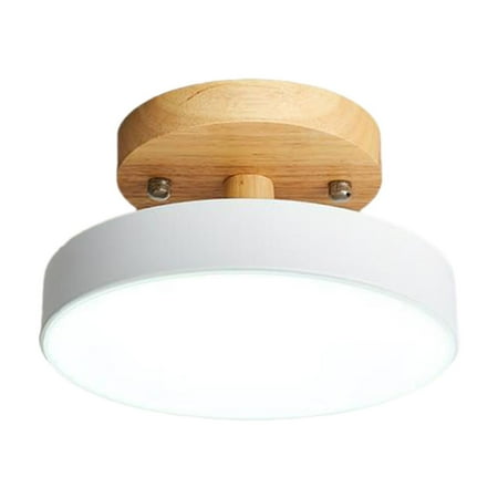

yilyih Led Ceiling Light Fixtures Corridor Lights Hallway Lights Personalized Entrance Hall Lights Nordic Wooden Balconies Cloakrooms Lighting Fixtures Hallway Light Fixtures Ceiling