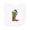 AA-White, variant on Cowboy Cactus Christmas Boot Newborn Bib