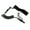 Black, variant on Rupoun Kayak Oar Safety Rope Durable TPU Paddle Board Surfboard Leash Anti-Lost Accessory, Yellow [cite: 20]