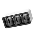 thumbnail image 1 of Maytalsory PP PS Seasoning Box Punch-free Replacement Multi Cup Modern Kitchen Sugar Salt Condiment Container Spice Rack Organizer Black 3 Cups, 1 of 6