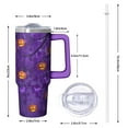 thumbnail image 2 of Spooky Halloween 30oz Tumbler with Handle and Straw Lid – Pumpkin Gift Travel Coffee Mug – Insulated Cup, 2 of 5