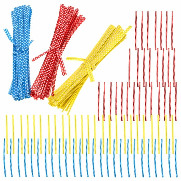 LAMIRO 300 Twisty Ties for Bags,Sandwiches,and Gifts