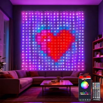 Govee Curtain Lights 2, Smart LED Lights, DIY GIF AIGC, 1040 LEDs