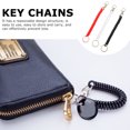 thumbnail image 4 of MIANGASTORE 3 Pcs Ressort Extensible Porte-Clés Rétractable Spirale, 4 of 6