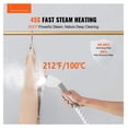thumbnail image 2 of Standing Garment Steamer, 0.5 Gallon Clothes Steamer with Hanger - 45 Sec Heat Up, 90 Min Continuous Steam, Auto Shut Off & Fabric Brush, 2 of 7