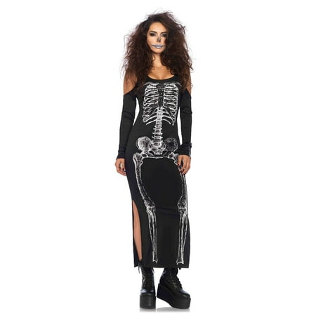 X Ray Skeleton Dress Costume - X-Large - Dress Size 14-16