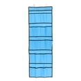 thumbnail image 4 of SASABAXI Over Door Storage Organizer Blue Mesh Pockets for Home Accessory 1Set, 4 of 8