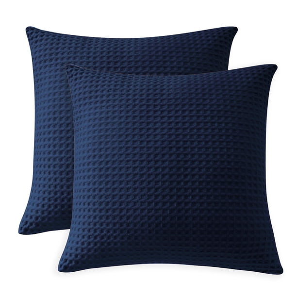 Fundas de Almohada Zaizaihome 56x56 cm Algodón Egipcio Paquete de 2
