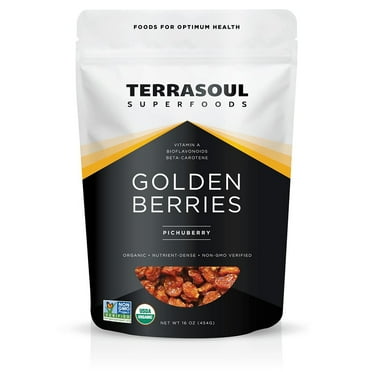 Terrasoul Superfoods Organic Golden Berries, 1 Lb