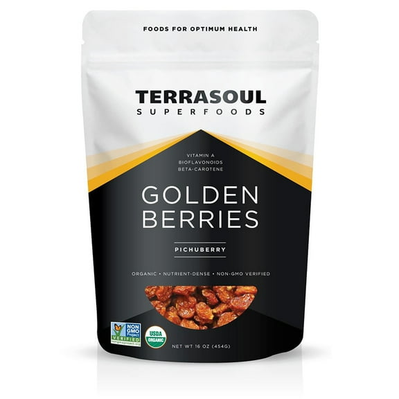 Terrasoul Superfoods Organic Golden Berries, 1 Lb