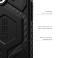 thumbnail image 3 of UAG iPhone 16 Pro Max Case 6.9" Monarch Pro - Compatible with MagSafe Charging Rugged Heavy Duty Shockproof Anti-Slip Military Grade Protective Cover, Carbon Fiber, 3 of 9