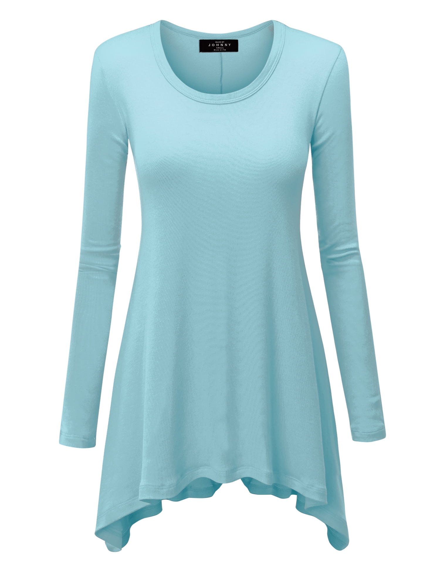 aqua tunic top