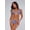 Paradise Pink, variant on Sexy Small Chest Floral Bikini Two Piece Swimsuit Set (L, ParadisePink)