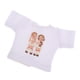 thumbnail image 1 of Trajes Superiores rico y camiseto Del Color para El Accesorio OB11 Doll Blanco, 1 of 9