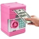 thumbnail image 1 of Piggy Bank, Electronic Atm Password Cash Coin Can Toy For Kids pink, 1 of 4