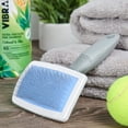 thumbnail image 2 of Vibrant Life Dog Slicker Grooming Brush, 2 of 9