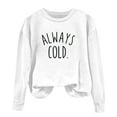 thumbnail image 4 of Bnwani Long Sleeve Toddler Shirt White Hoodless Fashion Printed Tops 12-24 Momths, 4 of 6