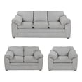thumbnail image 1 of Sala Aston Dicasa 3 Piezas Plata (Sofá, Love y Sillón), 1 of 8