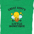 thumbnail image 4 of Inktastic Cute Bee Great Aunt's Little Honeybee with Stars Boys or Girls Baby Bodysuit, 4 of 5