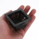 thumbnail image 5 of BRIGHTFUFU 10pcs Cesta de siembra Raíz de siembra verde Planta cuadrada Cultivo de agua Jardín Siembra de invernadero Macetas de cultivo sin suelo Negro, 5 of 7