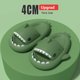 thumbnail image 1 of Mo Dou 2023 nuevas zapatillas de verano con forma de tiburón encantador, zapatos de mujer para exteriores, chanclas para niños, hombres, parejas, dibujos animados EVA Tan Jianjun  unisex, 1 of 2
