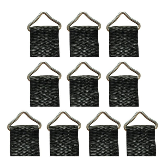 jinwen Triangle Accessories Spring Buckles with Webbing for Kids Trampoline 10 and 10 Type2