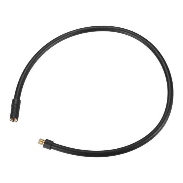 Adaptador de manguera de bomba de aire para inflador de neumáticos de 24 pulgadas, extensión con bloqueo, conexión de tubo de portabrocas para válvula estándar americana sin válvula de liberación de aire para coche, bicicleta de montaña, motocicleta Unique Bargains mandriles de llantas