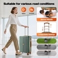 thumbnail image 3 of HOTEEL Carry On Luggage 3 Piece 20 inch Lightweight Travel Luggage Set, ABS+PC Hardside Suitcase with Duffel Bag and Toiletry Bag, 3 of 8