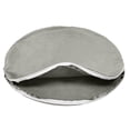 thumbnail image 1 of ERK 1Pcs Velvet Round Japanese Drum Pillowcase Without Core Cushion With Zipper, 1 of 3