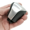 thumbnail image 2 of SHIFTIN Leather & Carbon Fiber Wood Trim Gear Shift Knob Gearbox Shifter for Lexus LS460 F-Sport LS-460-L LS600 LS-600h-L and Fits Lexus LX570 LX 570 (Black Leather / Silver Gray), 2 of 8