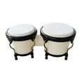 thumbnail image 4 of Instrumentos musicales de percusión, instrumentos de percusión, educación temprana, bongó afinable Blanco, 4 of 7