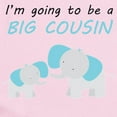 thumbnail image 2 of CafePress - Im Going To Be A Big Cousin Body Suit - Baby Light Bodysuit, Size Newborn - 24 Months, 2 of 4
