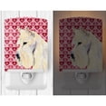 thumbnail image 2 of Caroline's Treasures SS4530CNL Scottish Terrier Hearts Love Valentine's Day Portrait Ceramic Night Light, 6x4x3",, 2 of 2