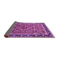 thumbnail image 2 of Ahgly Company Indoor Square Oriental Purple Industrial Area Rugs, 3' Square, 2 of 4