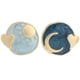 thumbnail image 1 of GOOHOCHY 1 par de tachuelas de la luna de la luna aretes de mujer personalizados joyas de orejas de moda, 1 of 8