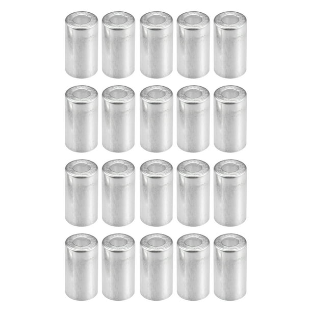 Manguito de montaje de junta de tubo de aire acondicionado Unique Bargains 20 piezas diámetro de orificio 10 mm y 16 mm