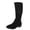 Black, variant on Women's Block Heel Boots Pointy Toe Mid-Calf Boots, Versatile and Stylish for Multiple Occasions